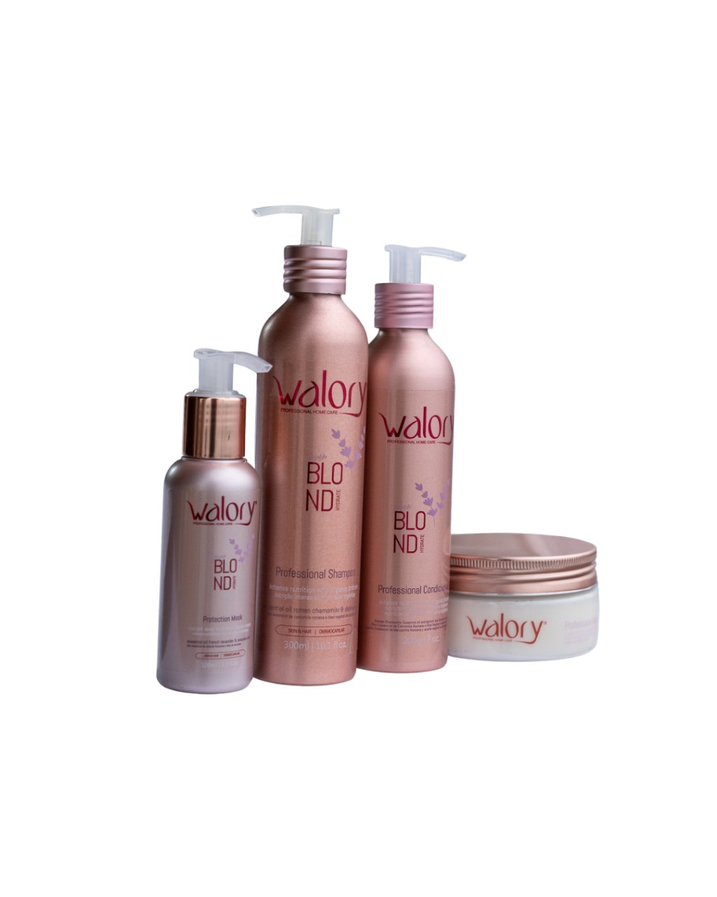 KIT NUTRI HAIR SHAMPOO - COND. - MASK - P...